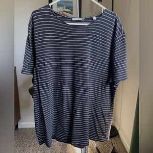 Vince Feeder Stripe T Shirt | XL